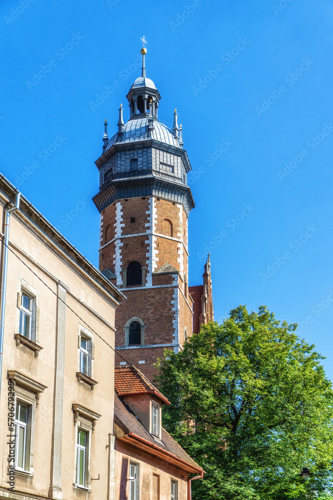 Fototapeta premium Corpus Christi church in Kazimierz district Krakow Poland Europe