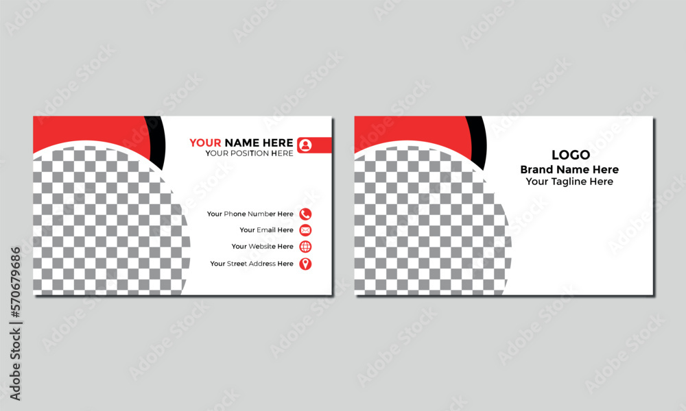 corporate business card template design corporate business card template design