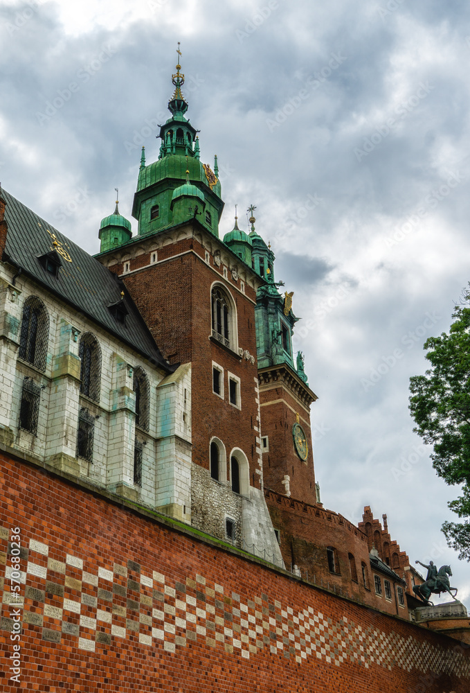 Sigismund Tower of Wawel Castle in Krakow
