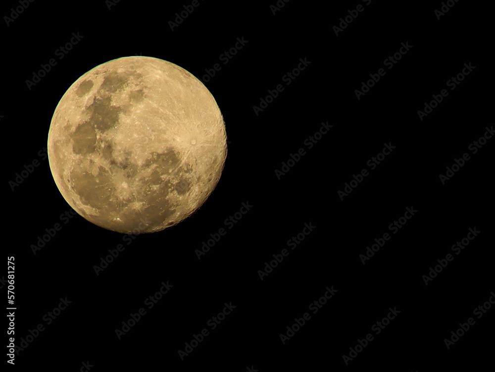 Full moon black sky Full moon black sky