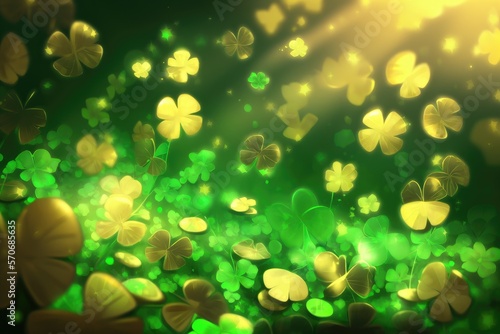 Illustration for st Patrick's Day - Created with generative ai photo