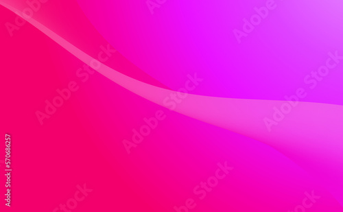abstract curves with pink purple gradient background