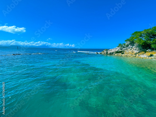 Turquoise Island waters