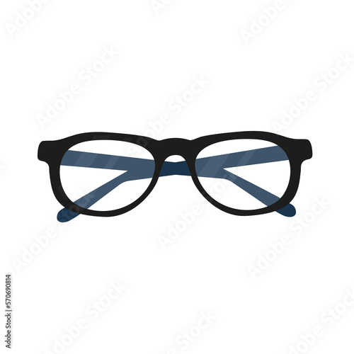 Vector glasses. Illustration icon ,simple design