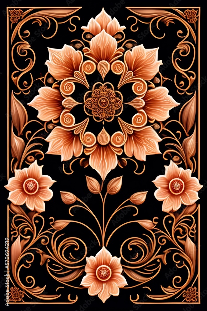 abstract floral background pattern abstract floral background pattern