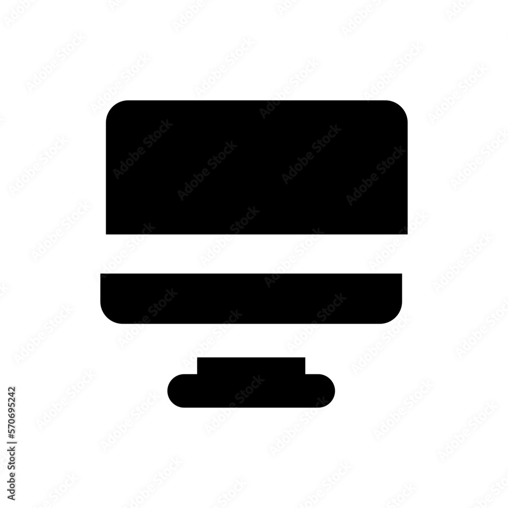 computer glyph icon computer glyph icon