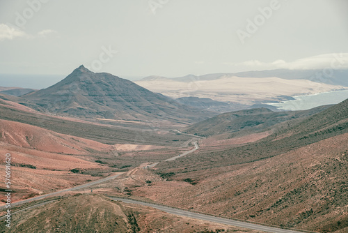 Arid and cinematographic route of Fuerteventura, Canary Islands © Daniel