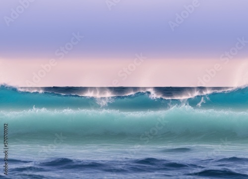 horizontal seamless water wave background © Cad3D.Expert