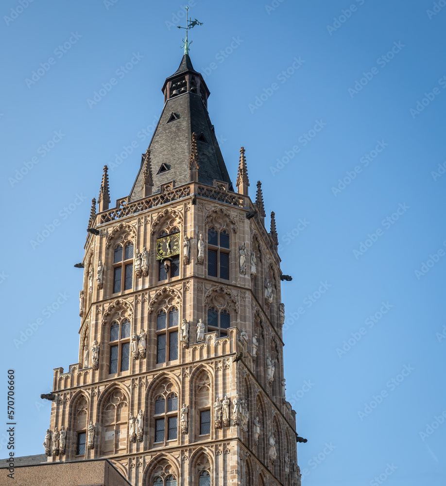 Cologne City Hall Tower - Cologne, Germany Cologne City Hall Tower - Cologne, Germany