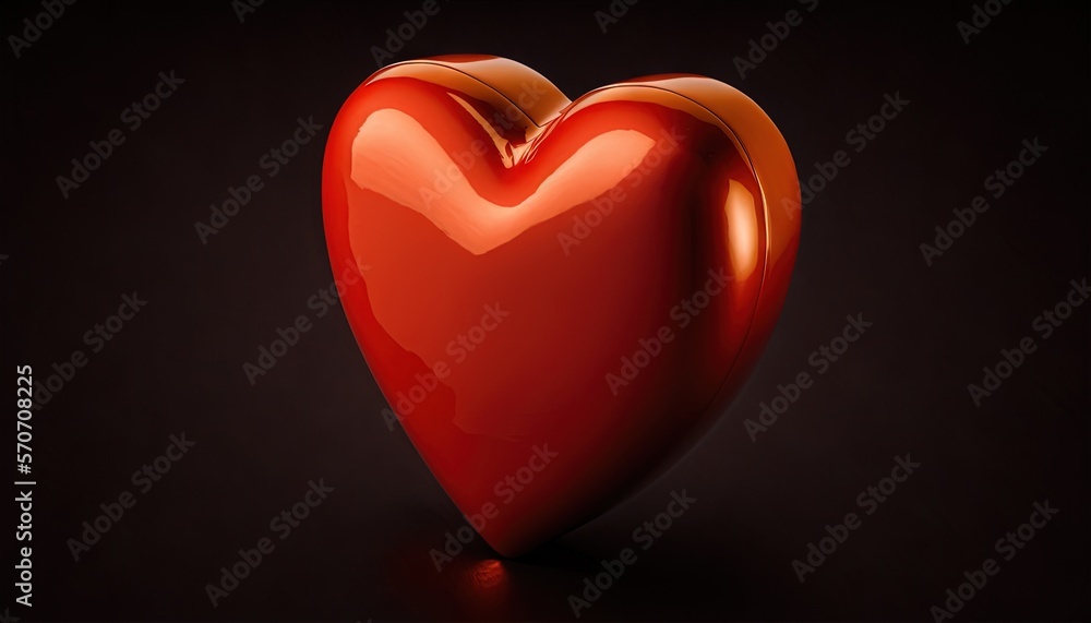 a red heart shaped object on a black background with a reflection of the heart in the middle of the image and a reflection of the back of the heart. a red heart shaped object on a black background with a reflection of the heart in the middle of the image and a reflection of the back of the heart.