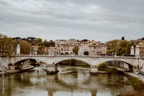Streets and architecture in rome italy italia europe monuments vatican church museums 