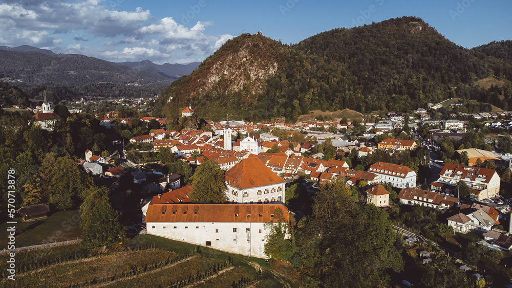 Kamnik old town from above