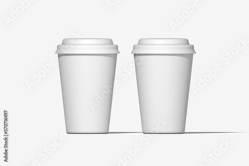 Wallpaper Mural Two Coffee Cup Mockup Torontodigital.ca