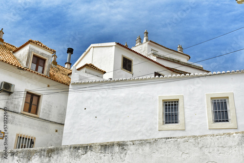 Low angle view of building in Albufeira