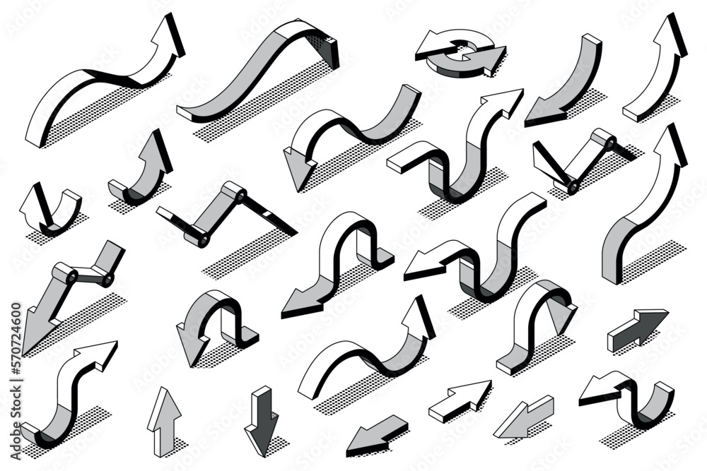 simple set of isometric icons of insoles black and white style, vector format, stylish flat design for the website, collection of cursors for business simple set of isometric icons of insoles black and white style, vector format, stylish flat design for the website, collection of cursors for business