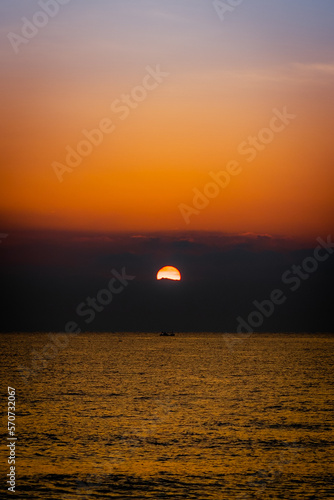 Sunrise in the East Sea, Korea's Sea