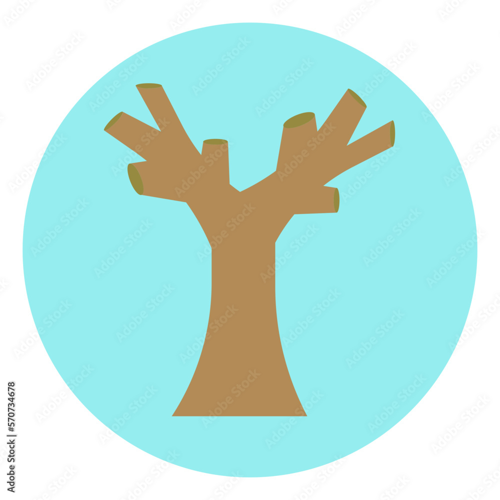 tree trunk icon tree trunk icon