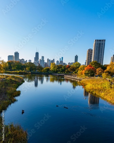 Chicago's Lincoln Park in Fall © Kurt