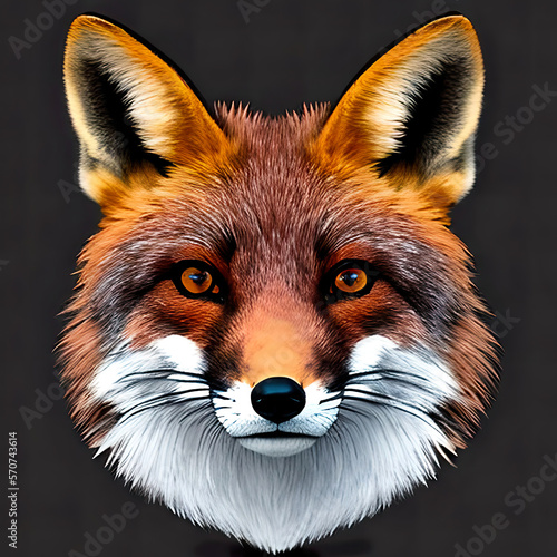 Fox Sticker Icon Emoji