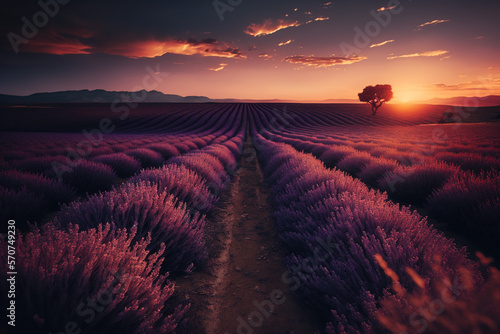 Lavender Field, Generative AI