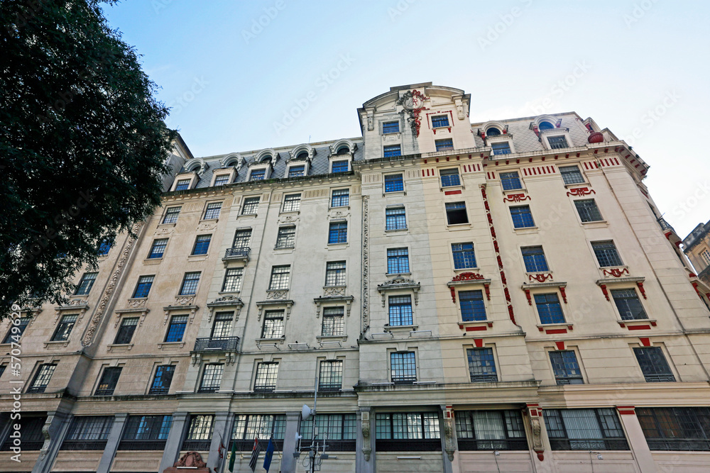 Old building of the Sao Paulo downtown, Brazil