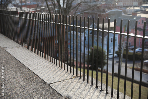 Metal fence outdoor for safety and design