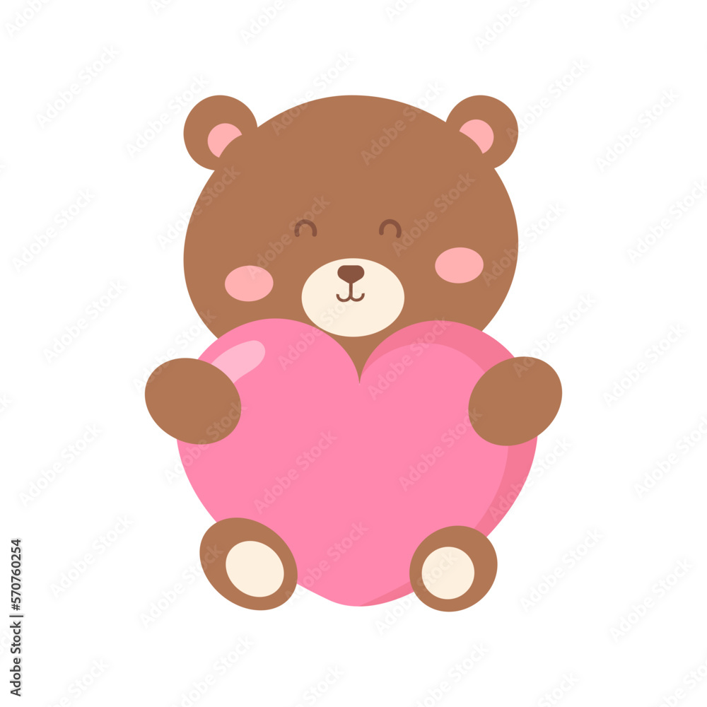 Flat Valentine Cute Flat Valentine Cute