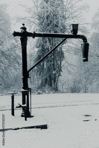 Schmalspurbahn Brocken Dampf Befüller