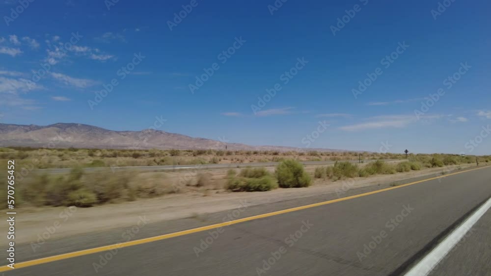 395 Scenic Byway Northbound 1 Mojave to Red Rock Canyon 0Three Quarter L Multi Camera Driving Plate Sierra Nevada Mts California USA 395 Scenic Byway Northbound 1 Mojave to Red Rock Canyon 0Three Quarter L Multi Camera Driving Plate Sierra Nevada Mts California USA