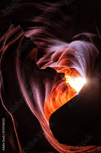 Arizona. Page. Utah. Canyons. Horseshoe. Antelope Canyon. Southwest. Antelope Canyon in Page, Arizona, is the most famous slot canyon formation in all the world. Spectacular and colorful scenery. 