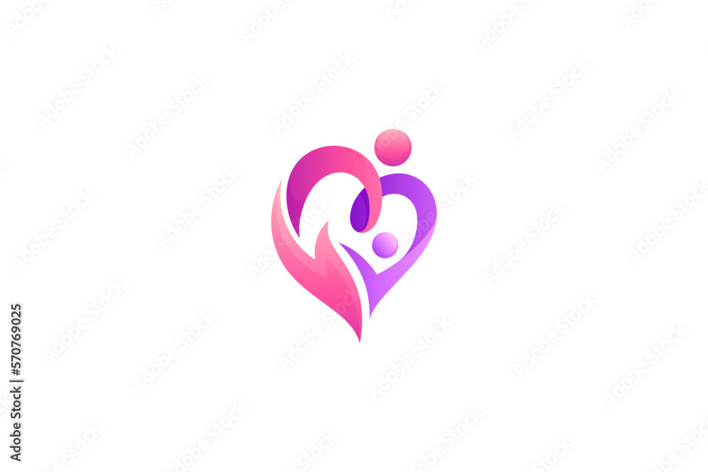 Update 161+ love family logo latest