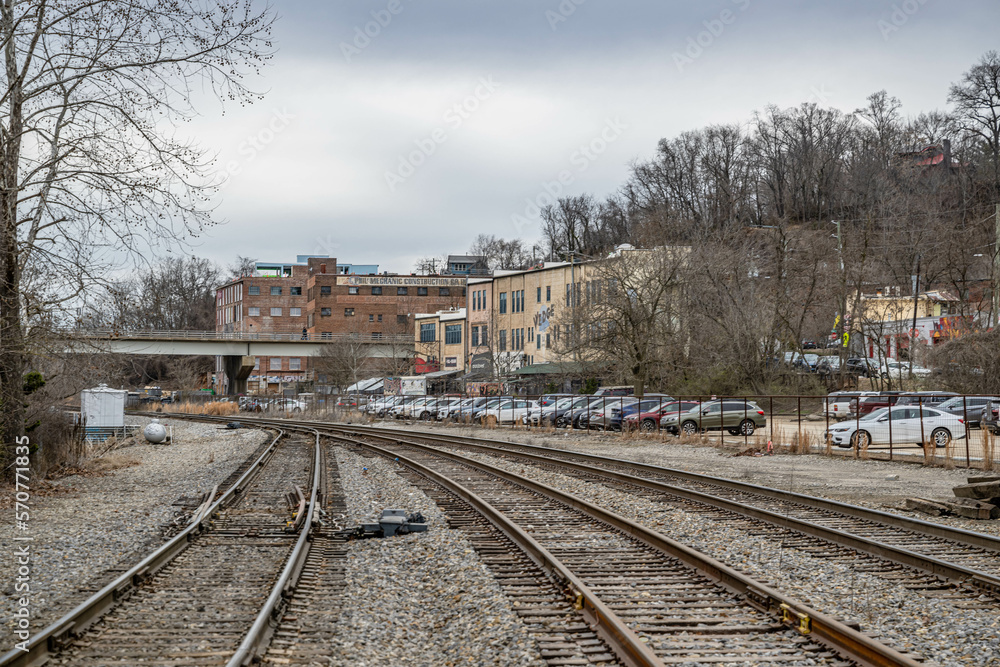 Fototapeta premium asheville river arts