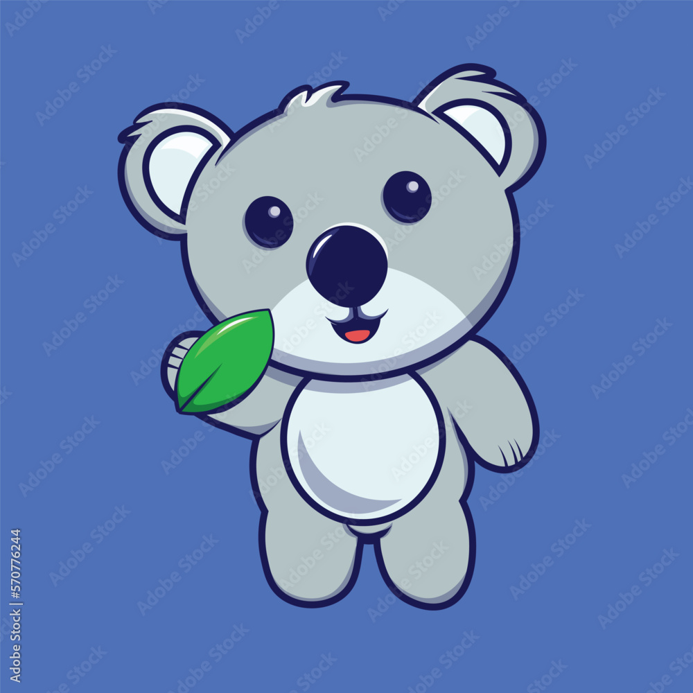 Koala cute cartoon vector illustration Koala cute cartoon vector illustration
