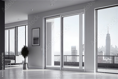 Modern apartment with minim...
