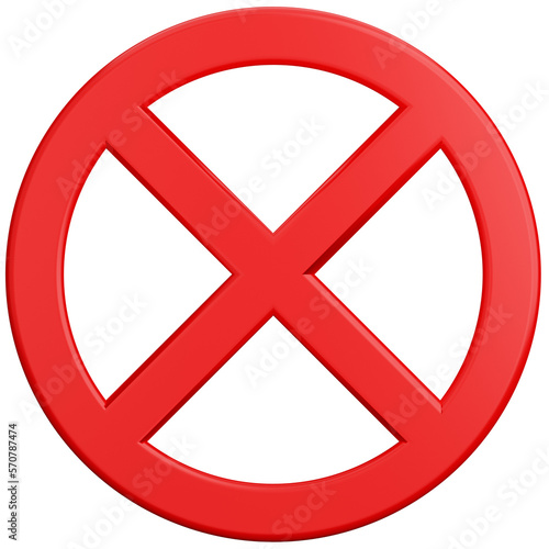 Free Download do not enter sign 3d illustration - GFXLoad
