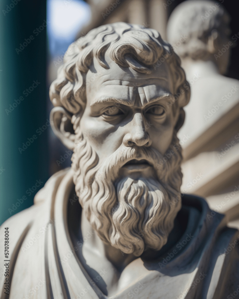 Epictetus Greek Philosopher - obrazy, fototapety, plakaty 
