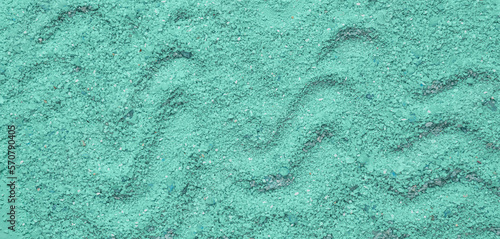 Closeup view of mint sea salt