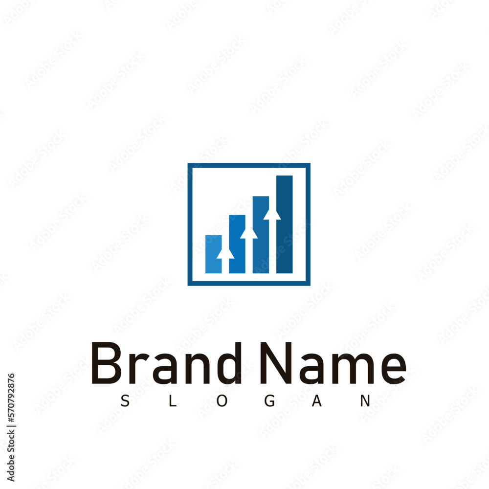 financial logo graphic invest profit