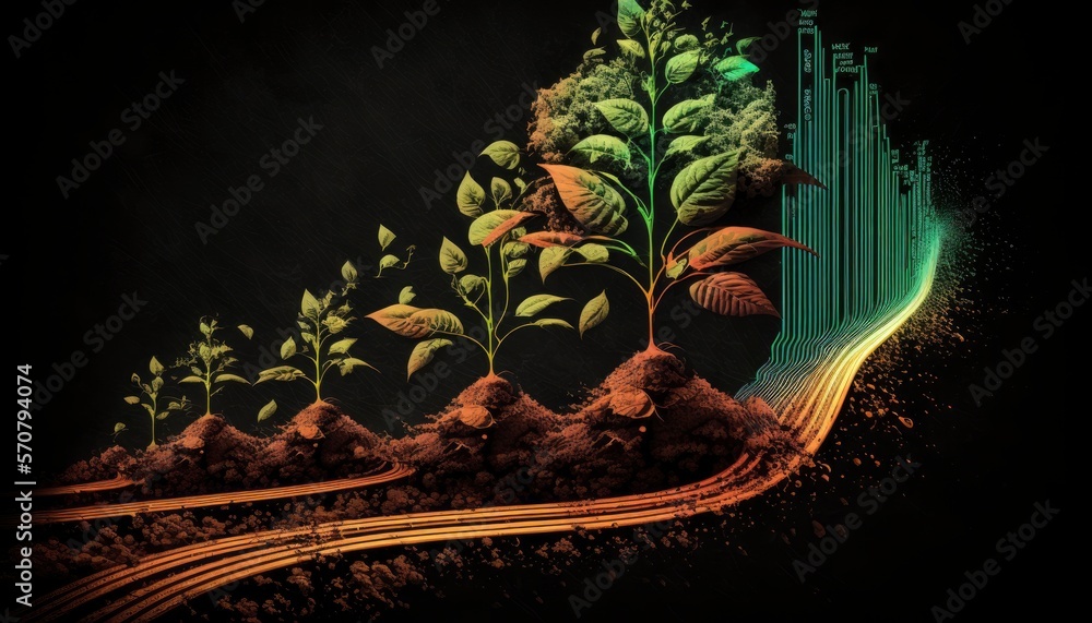 Planting the seeds of success, the journey of business growth, money ...