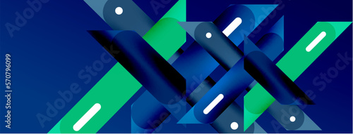 Background overlapping lines. Dynamic lines abstract wallpaper. Straight lines composition vector illustration for wallpaper banner background or landing page