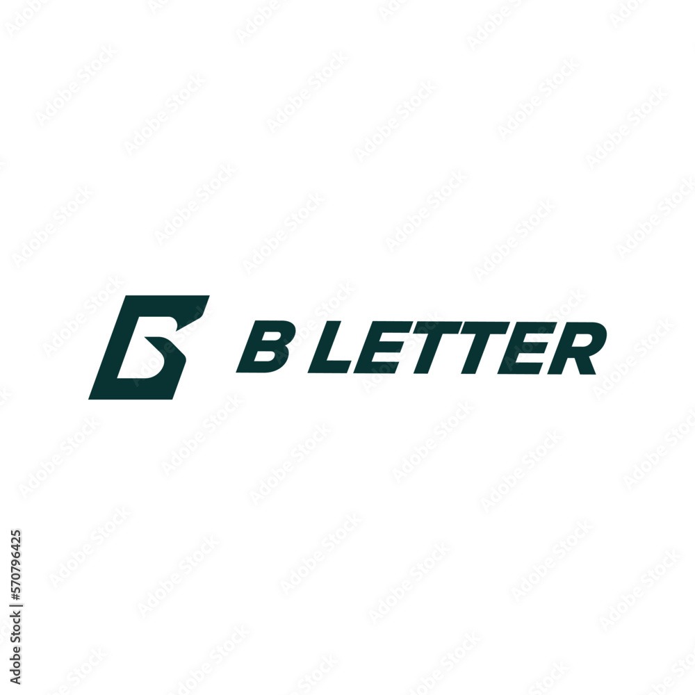 An Abstract B Letter Logo Design