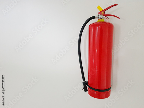 red fire extinguisher