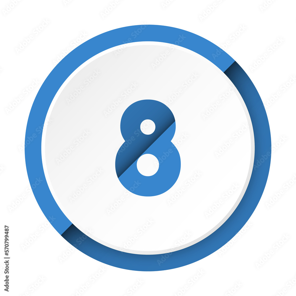 Bullet with number 8 Bullet with number 8