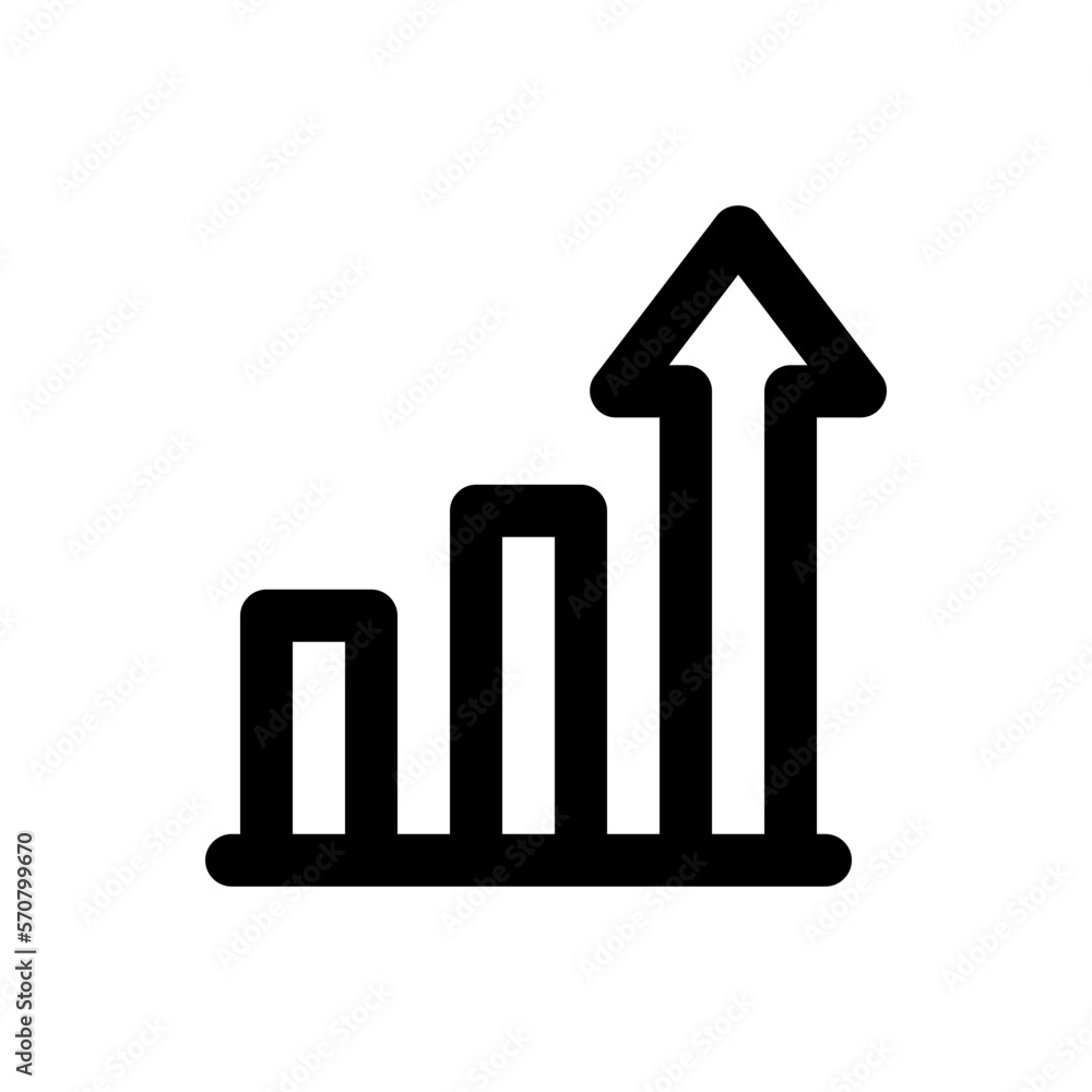 growth line icon growth line icon