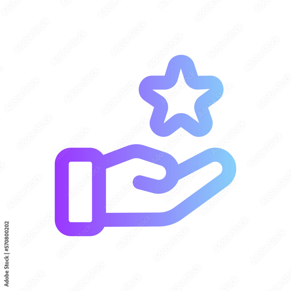 talent gradient icon talent gradient icon