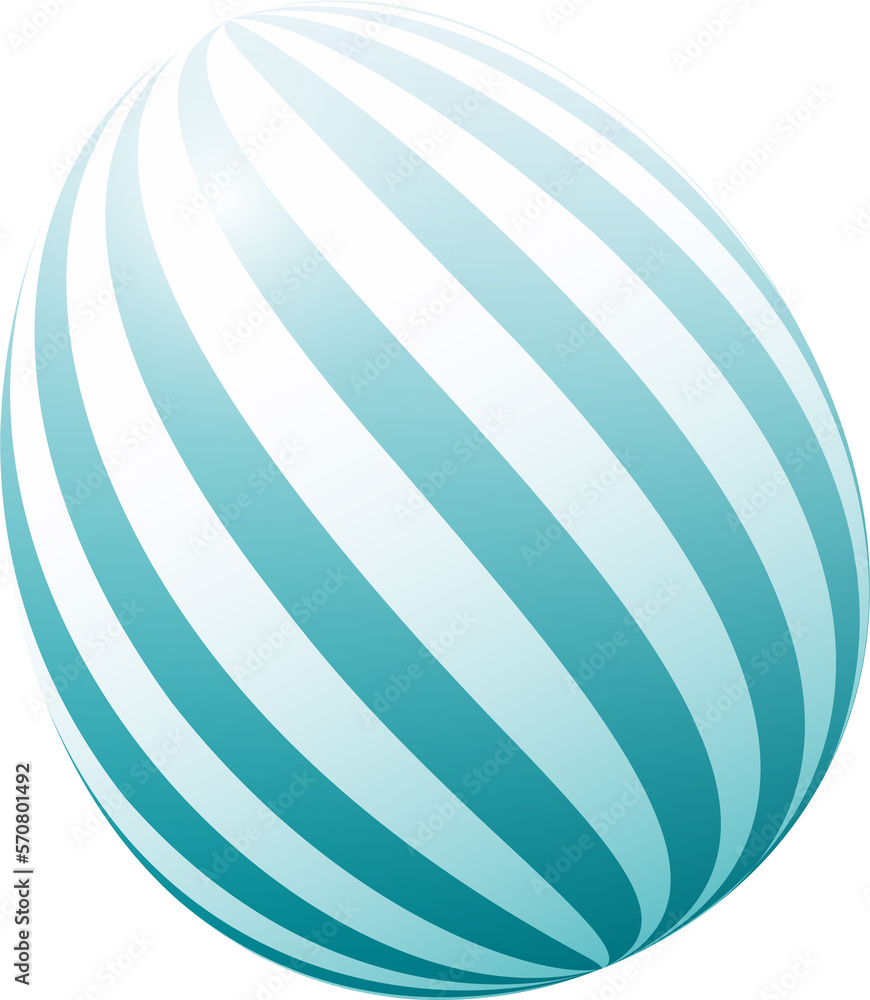 3D colorful Easter Egg. Easter Festival design concept. 3D colorful Easter Egg. Easter Festival design concept.