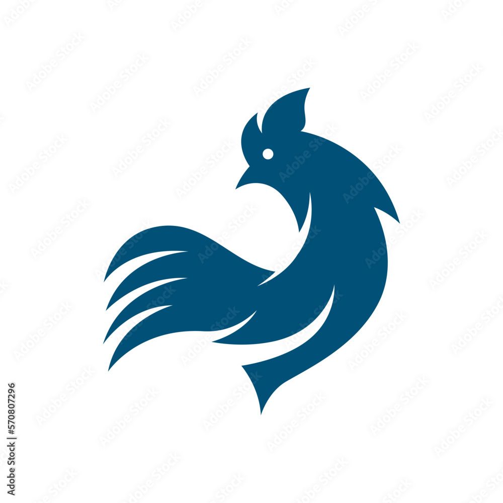 Fototapeta premium Rooster logo images