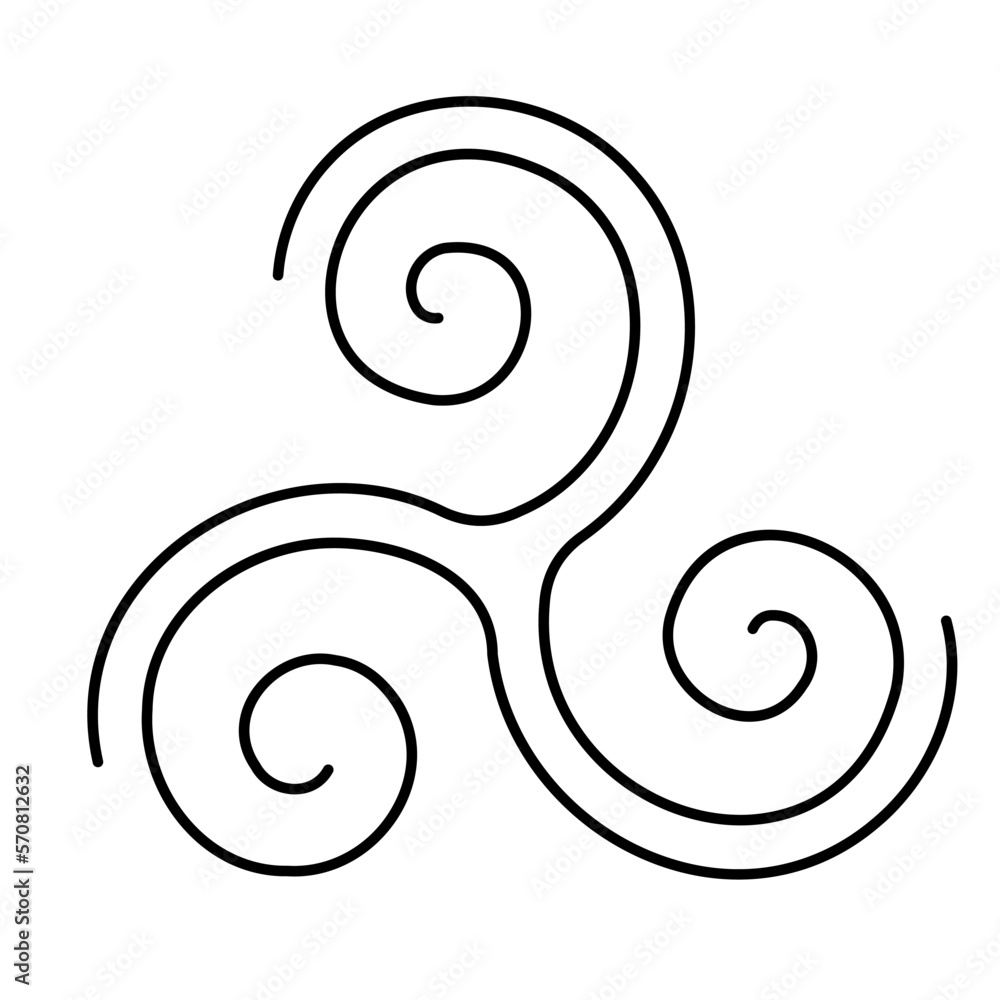 triple helix icon on white background, vector illustration. triple helix icon on white background, vector illustration.