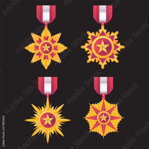 Vintage Medal Design Vector: Timeless Elegance and Distinction