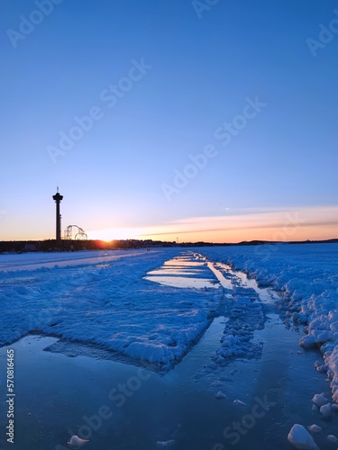 Tampere Näsinneula sunset